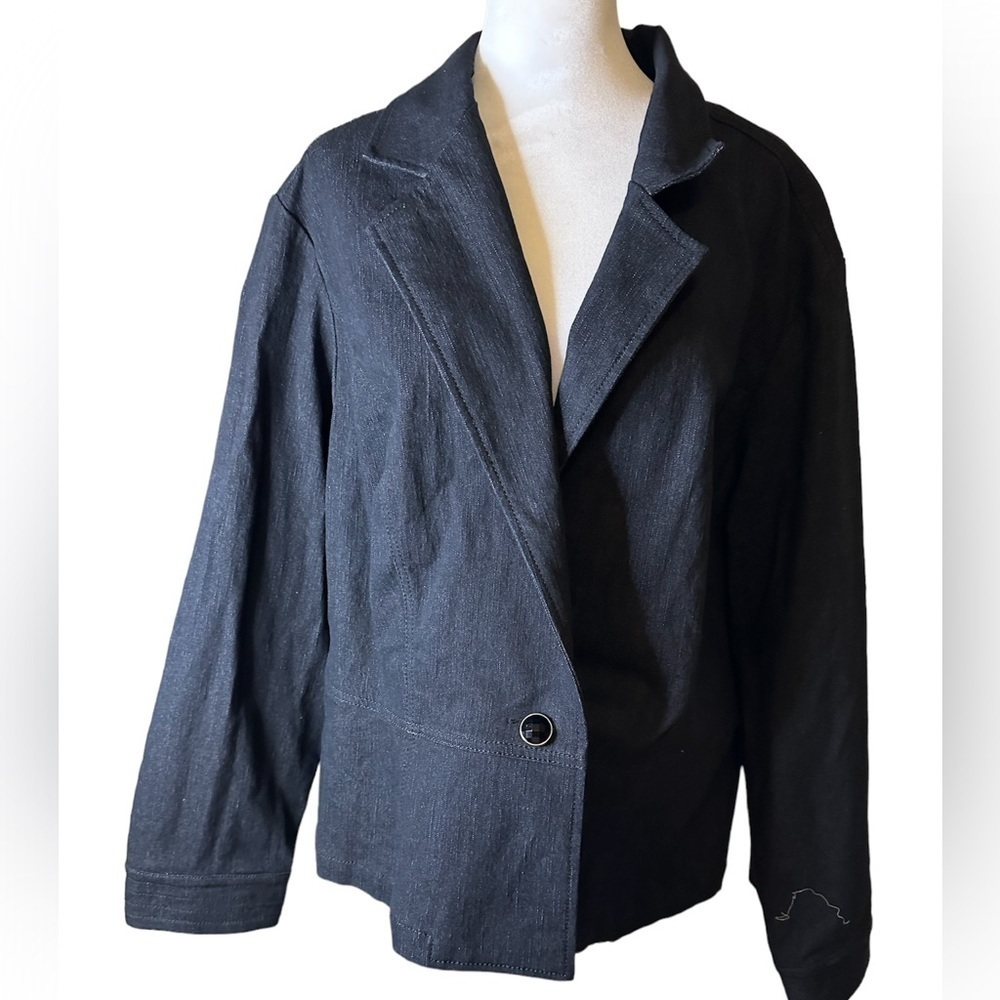 PLUS size black lace blazer jacket size 22W